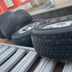 ランクル100純正タイヤ