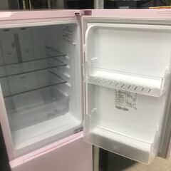 Hisense/ハイセンス 2ドア冷蔵庫 154L HR-G1501KP 2018年製 ピンク