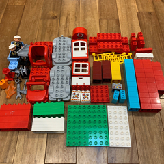 （最終値下げ）LEGOデュプロの町消防署セット