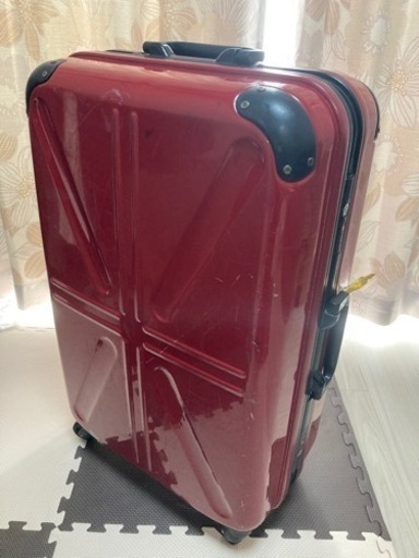 キャリーケースキャリーバッグ旅行バッグ赤 ゆーか 中津のバッグ その他 の中古あげます 譲ります ジモティーで不用品の処分
