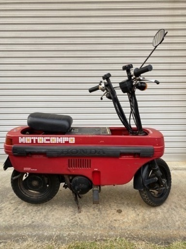 ち ホンダ モトコンポ 赤 希少車 昭和レトロ コレクション 原チャリ