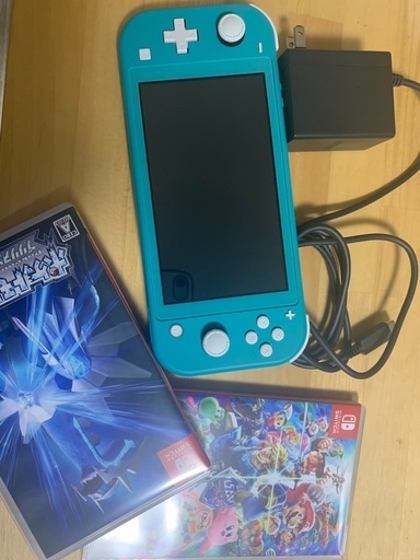 Switch lite タコライズブルー、スマブラ、ブリリアントダイヤモンド