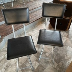 【ネット決済】簡易椅子　2脚セット　