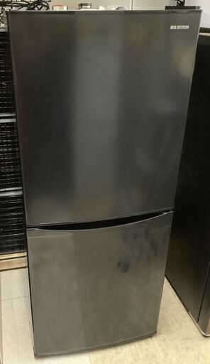 IRIS OHYAMA/アイリスオーヤマ 2ドア冷蔵庫 142L IRSD-14A-B 2020年製 ブラック【ユーズドユーズ名古屋天白店】 J1336