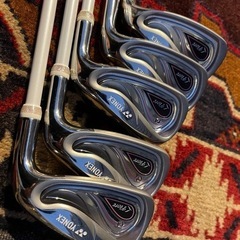 【武蔵小山店】　YONEX ヨネックス　FIORE フィオレ　sp987 FR500 レディース　L アイアン　セット　ウエッジ　ウェッジ　シャフト　L 5本セット　サンド