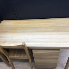 トレファク摂津店】デスクセット袖付椅子付きが入荷致しました！