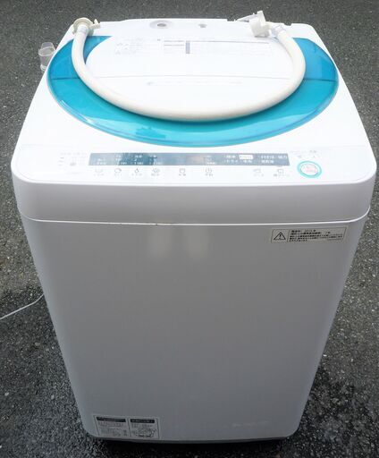 ☆シャープ SHARP ES-GE70P-G 7.0kg 簡易乾燥機能搭載全自動洗濯機◆節水タイプで水代も節