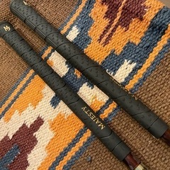 【23万】The parsec majesty マジェスティ　7w 9w FW フェアウェイウッド　 ウッド　マルマン　maruman チタンヘッドCLEEK チタニウム　titanium フレックス　L ゴールド　金色　高級　２本セット