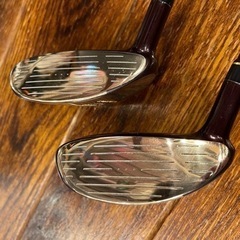 【23万】The parsec majesty マジェスティ　7w 9w FW フェアウェイウッド　 ウッド　マルマン　maruman チタンヘッドCLEEK チタニウム　titanium フレックス　L ゴールド　金色　高級　２本セット