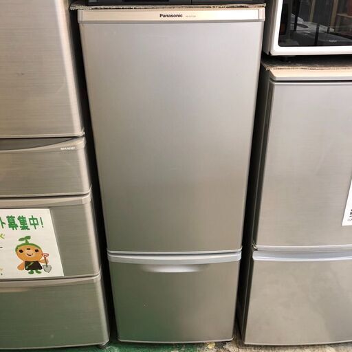 ✨期間限定・特別価格✨Panasonic / パナソニック 冷凍冷蔵庫 168L 2013年製 NR-B175W-S 中古家電