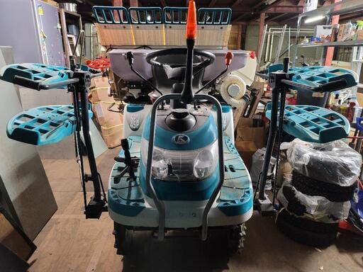仙台市若林区若林～⤴️4条植/田植機/農機具/Kubota/SPU45P/セルスタート/宮城県内配送可能⤴️