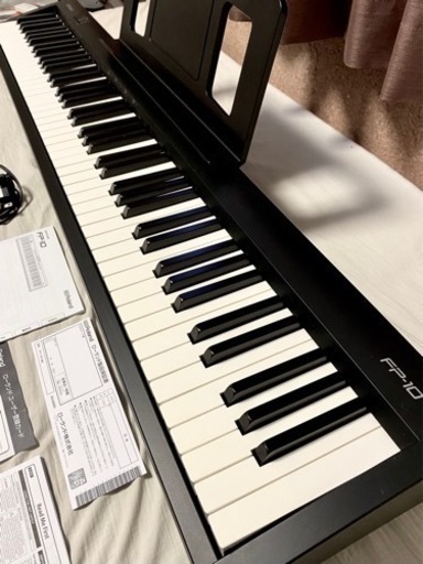 Roland FP-10-BK ローランド ブラック 電子ピアノ - 鍵盤楽器、ピアノ