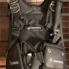 apeks ブラックアイス　BCD ダイビング