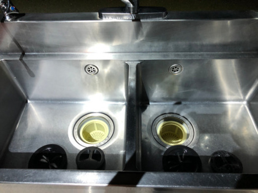 ⭐︎中古品 タニコー 2槽シンク 1200×600×800mm 厨房機器⭐︎