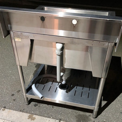⭐︎中古品　タニコー　1槽シンク　750×750×800mm  厨房機器⭐︎