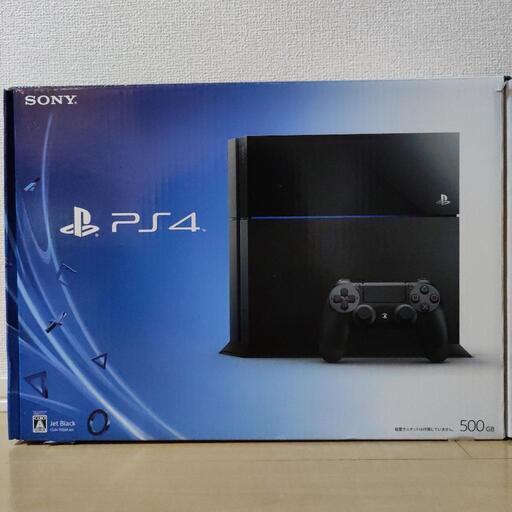 PS4本体 CUH-1100A B01 JET BLACK コントローラー２つ