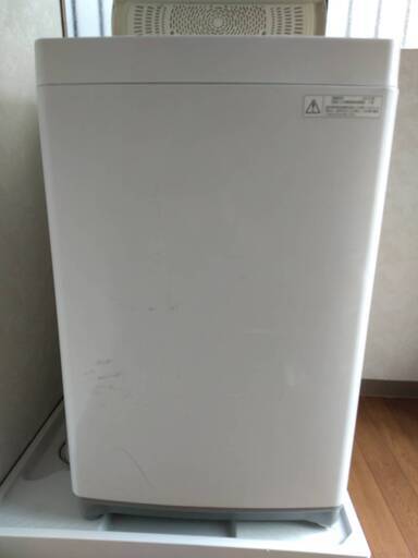 TOSHIBA 東芝 全自動洗濯機 6.0kg ピュアホワイト AW-60GK 2012年製　直接取引歓迎　取り置き無料 愛知県岡崎市から