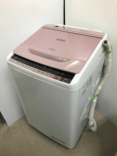 都内近郊送料無料 日立 ビートウォッシュ 8㎏ 電気洗濯機 2016年製
