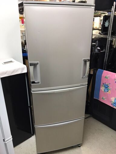都内近郊送料無料 SHARP どっちもドア 冷凍冷蔵庫 345L 2011年製