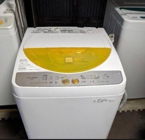 【取引完了】SHARP　4.5kg 洗濯機　半導体不足の対応に