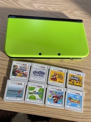 3DSLL本体とソフト8本セット決まりました