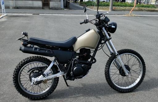 実働！YAMAHA　XT125 トラッカーカスタム 実働車体　愛知～全国発送 近場送料安 検 XT200 XT250 セロー　TW オフロード　単気筒　12V化