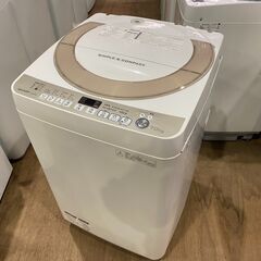 愛品館市原店】シャープ 2016年製 7.0kg洗濯機ES-KS70R-N【