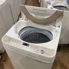 愛品館市原店】シャープ 2016年製 7.0kg洗濯機ES-KS70R-N【管理