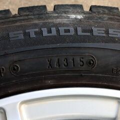 ●FIAT フィアット500 スタッドレスタイヤ 4本●