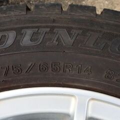 ●FIAT フィアット500 スタッドレスタイヤ 4本●