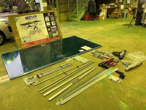 卓球台　新品　国際規格サイズ　セパレート式　KETTLER