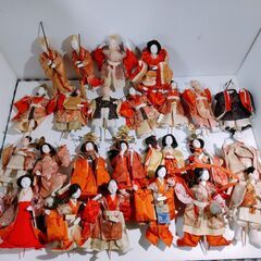 訳あり 雛人形 人形のみ 24体 昔 レトロ ビンテージ 希少 ひな祭り お雛様 節句 日本人形 訳あり 雛人形 人形のみ 24体 昔 レトロ ビンテージ 希少 ひな祭り