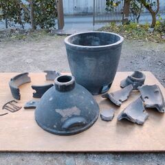 ジャンク 希少 貴重 蒸し釜戸 かまど 窯 蒸し 昔の物 昭和レトロ 古民家 昔