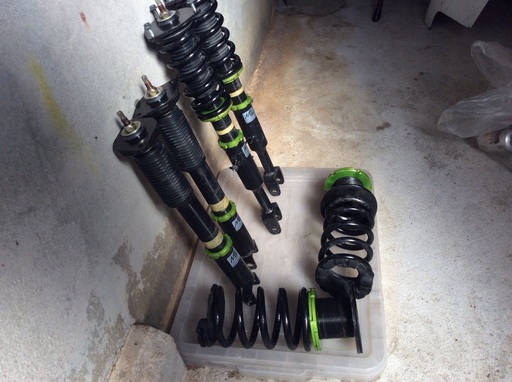 フーガ y50 車高調 15段階調整 フルタップ 程度良し！！ 流用！？ その2