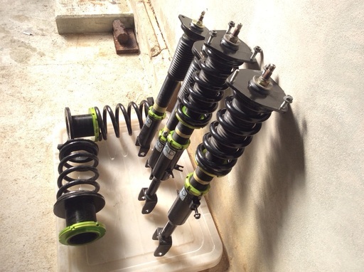 フーガ y50 車高調 15段階調整 フルタップ 程度良し！！ 流用！？ その2 フーガ y50 車高調 15段階調整 フルタップ 程度良し！！ 流用！？ その2