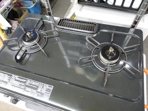 札幌白石区 2020年製 LP プロパンガスコンロ リンナイ KG34NPCBR 右