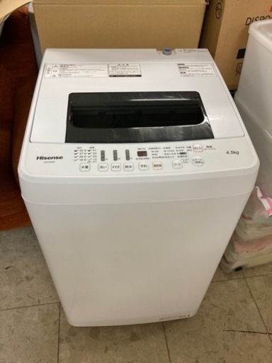 Hisense ハイセンス 洗濯機 4.5kg HW-E4502 2017年製