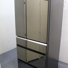パナソニック 6ドア冷凍冷蔵庫 自動製氷 608L NR-F611XPV-X オニキス 
