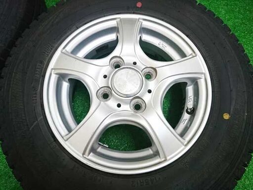 ガリ無し ダンロップ 冬タイヤ 145R12 6PR エヴリィ/ハイゼット