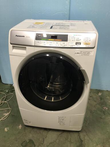 【売約済み】パナソニック ドラム式洗濯乾燥機 NA-VD100L 洗濯6kg 乾燥3kg タテ型と同等サイズ「スリム\u0026コンパクト設計」2012年製 Panasonic