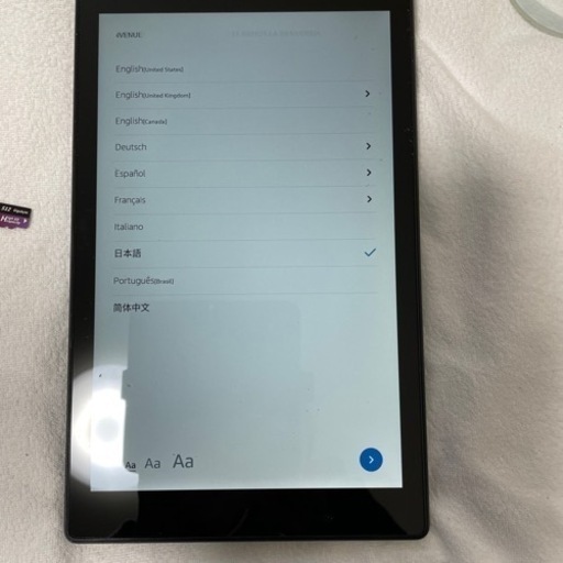 Kindle Fire 10 HD 32GB 第９世代　カバー　sdカード付き