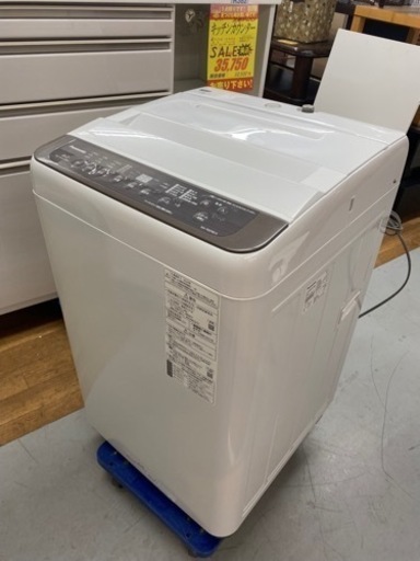 I394  Panasonic6.0k洗濯機　2020年式