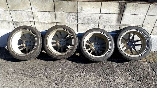 インテグラタイプＲ　DC5純正ホイール+スタッドレスタイヤ 4本セット