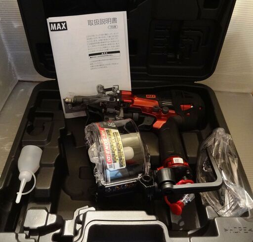 その他 マックス 高圧釘打機 HN-50N3(D)-R 未使用品 MAX