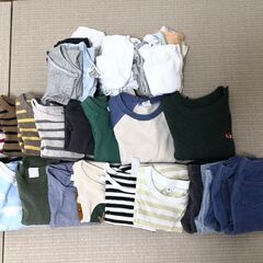 (1000円)男児用ベビー服セット計40点　サイズ 80