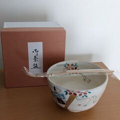 (未使用)抹茶椀＋茶杓