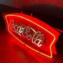 【訳あり】コカコーラ・ネオン看板