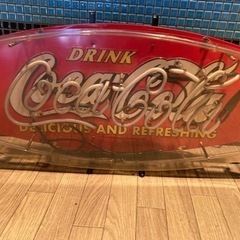 【訳あり】コカコーラ・ネオン看板