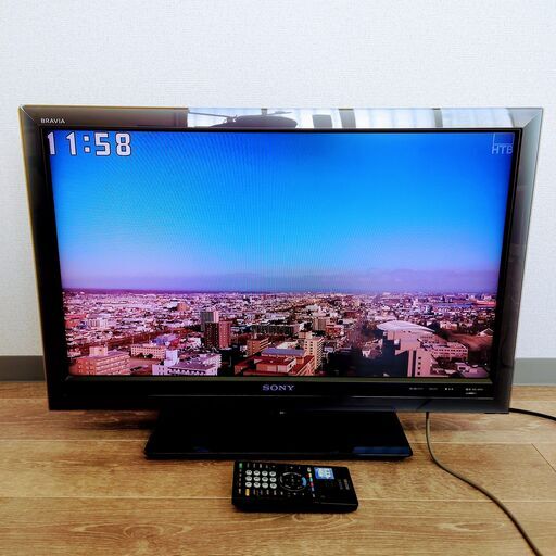 （Eラボ 取置 1月末 AS）2009年製 SONY BRAVIA KDL-32F5 32V型液晶テレビ ソニー ブラビア 菊