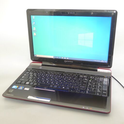 新品高速SSD 赤色 ノートパソコン 中古美品 15.6型 TOSHIBA 東芝 V65/87M Core i5 4GB Blu-ray 無線 Wi-Fi カメラ Windows10 Office